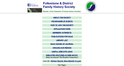 Desktop Screenshot of folkfhs.org.uk